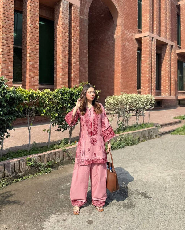 NEW DESIGNER HEAVY COTTON SALWAR SUIT